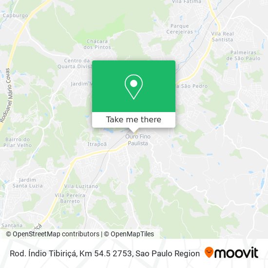 Rod. Índio Tibiriçá, Km 54.5 2753 map