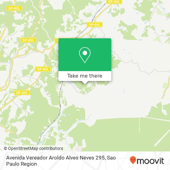 Avenida Vereador Aroldo Alves Neves 295 map