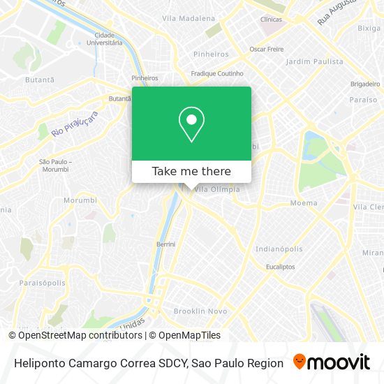 Mapa Heliponto Camargo Correa SDCY