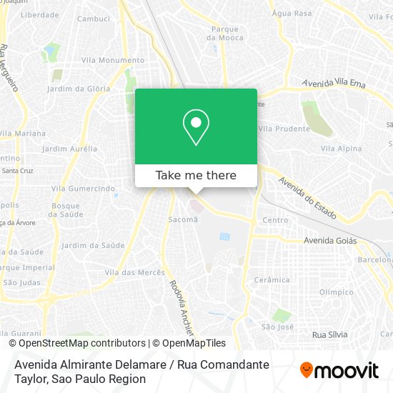 Avenida Almirante Delamare / Rua Comandante Taylor map