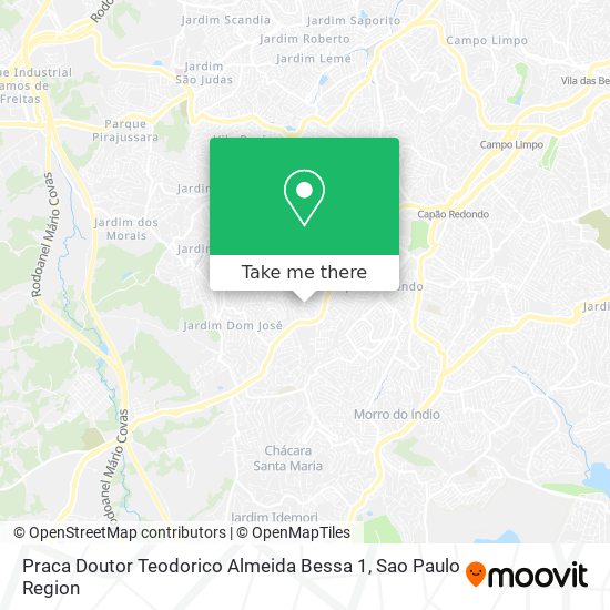 Praca Doutor Teodorico Almeida Bessa 1 map