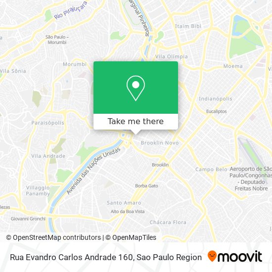 Rua Evandro Carlos Andrade 160 map