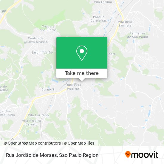 Mapa Rua Jordão de Moraes