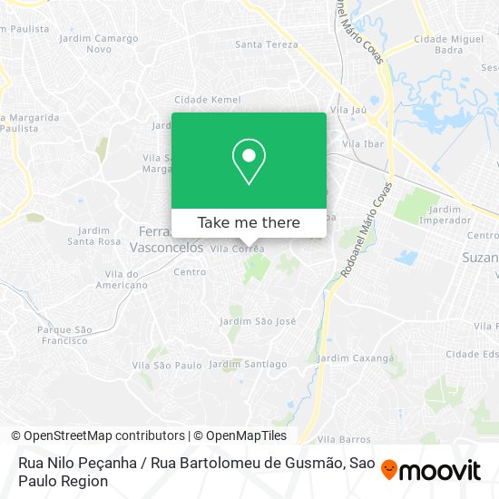 Rua Nilo Peçanha / Rua Bartolomeu de Gusmão map