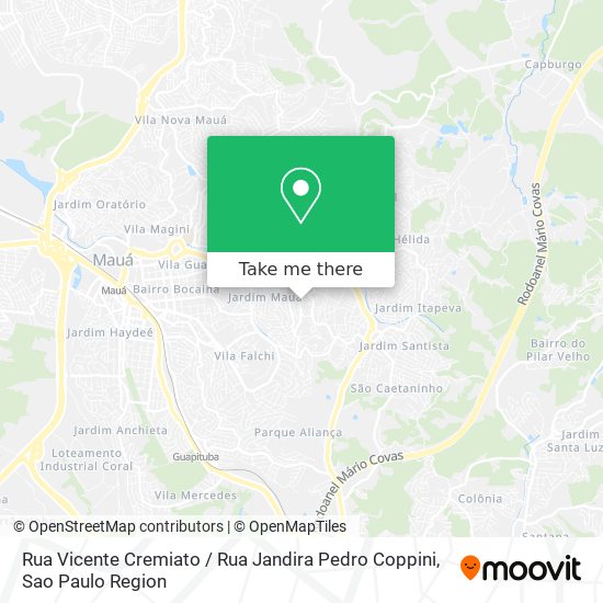 Rua Vicente Cremiato / Rua Jandira Pedro Coppini map