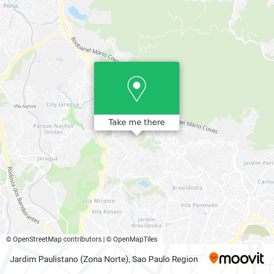 Mapa Jardim Paulistano (Zona Norte)