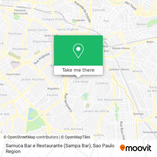 Samuca Bar e Restaurante (Sampa Bar) map