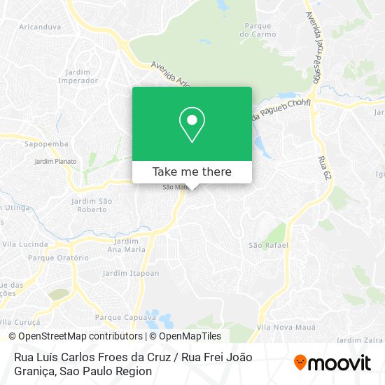 Rua Luís Carlos Froes da Cruz / Rua Frei João Graniça map