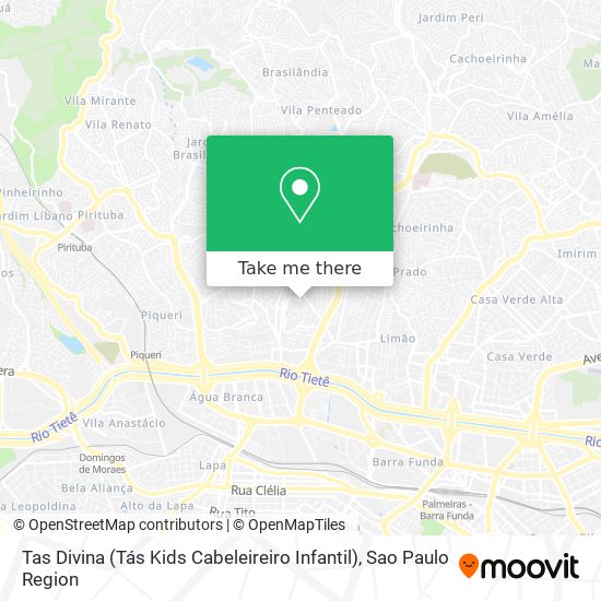 Tas Divina (Tás Kids Cabeleireiro Infantil) map