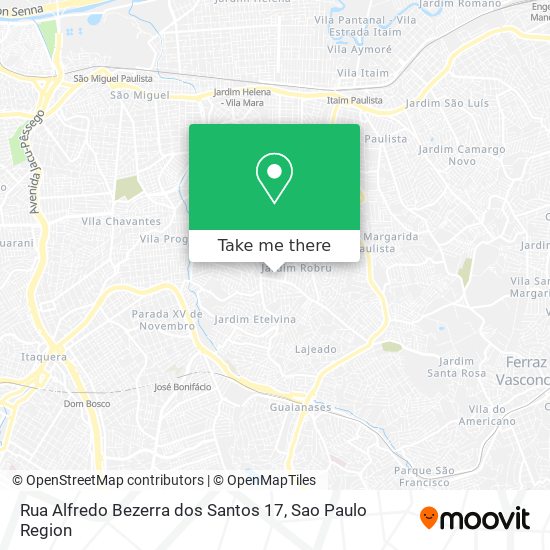 Rua Alfredo Bezerra dos Santos 17 map
