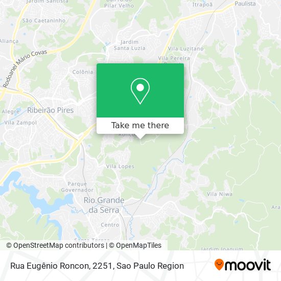 Rua Eugênio Roncon, 2251 map