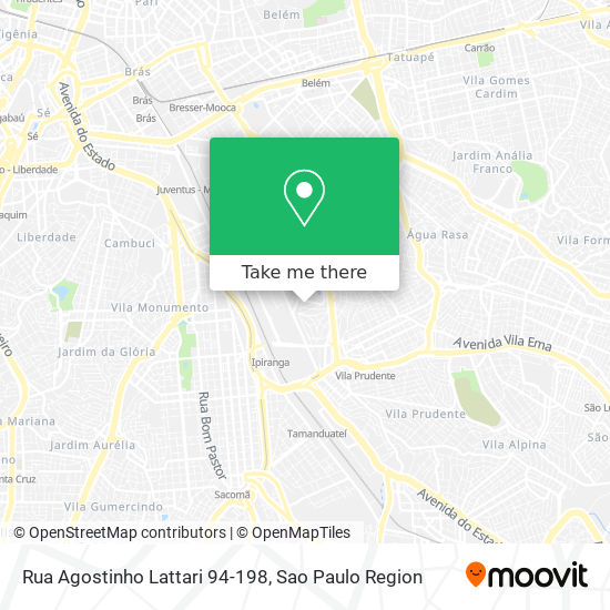 Rua Agostinho Lattari 94-198 map