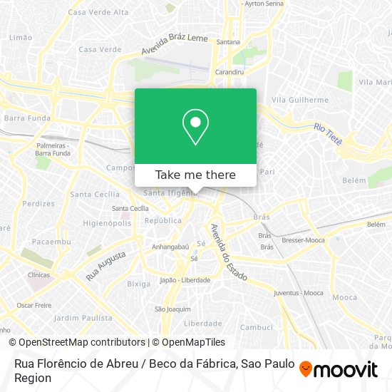 Rua Florêncio de Abreu / Beco da Fábrica map