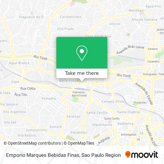 Emporio Marques Bebidas Finas map