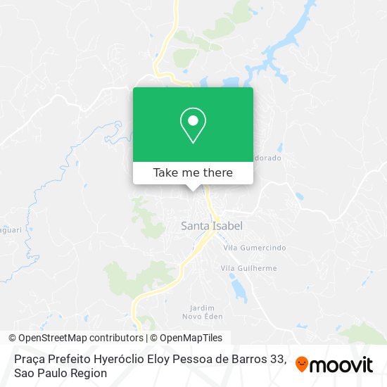 Mapa Praça Prefeito Hyeróclio Eloy Pessoa de Barros 33