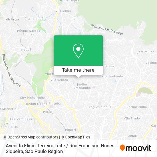 Avenida Elísio Teixeira Leite / Rua Francisco Nunes Siqueira map