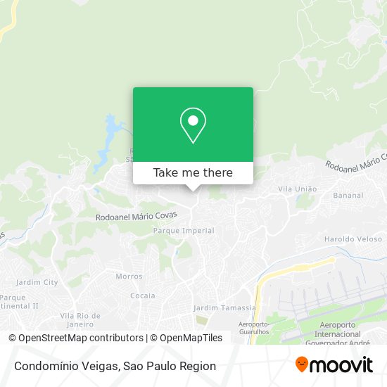 Condomínio Veigas map