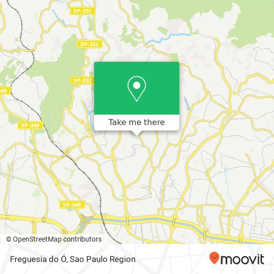 Freguesia do Ó map