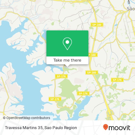 Mapa Travessa Martins 35