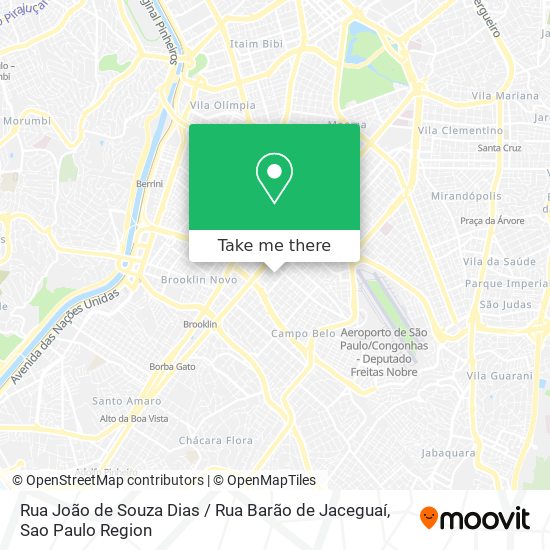 Rua João de Souza Dias / Rua Barão de Jaceguaí map