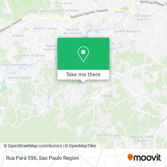 Rua Pará 556 map