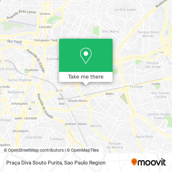 Praça Diva Souto Purita map