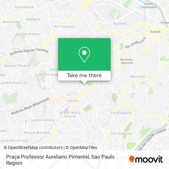 Praça Professor Aureliano Pimentel map