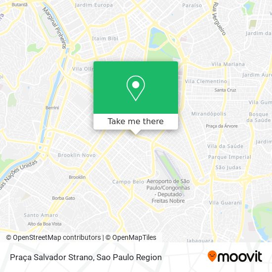 Praça Salvador Strano map