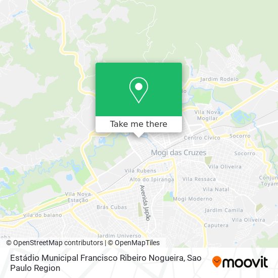 Estádio Municipal Francisco Ribeiro Nogueira map