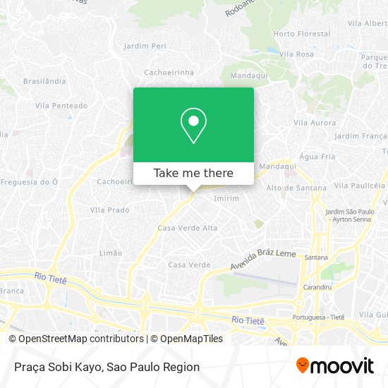 Praça Sobi Kayo map