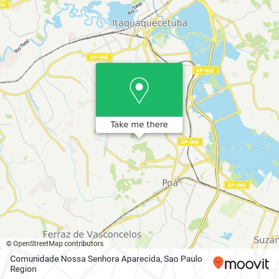 Comunidade Nossa Senhora Aparecida map