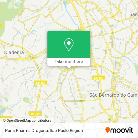 Paris Pharma Drogaria map