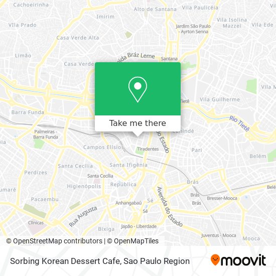 Sorbing Korean Dessert Cafe map