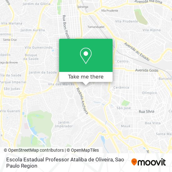 Escola Estadual Professor Ataliba de Oliveira map