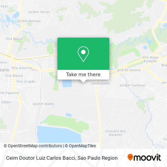 Ceim Doutor Luiz Carlos Bacci map