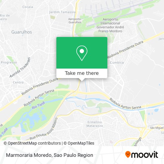 Marmoraria Moredo map