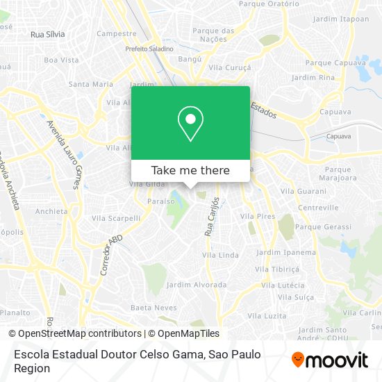 Escola Estadual Doutor Celso Gama map