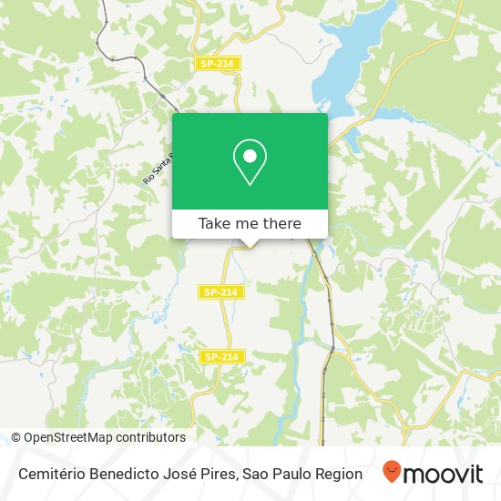 Cemitério Benedicto José Pires map