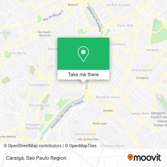Caraigá map