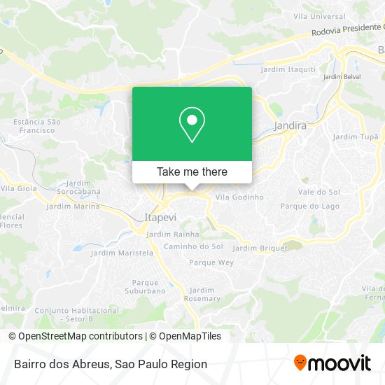 Bairro dos Abreus map