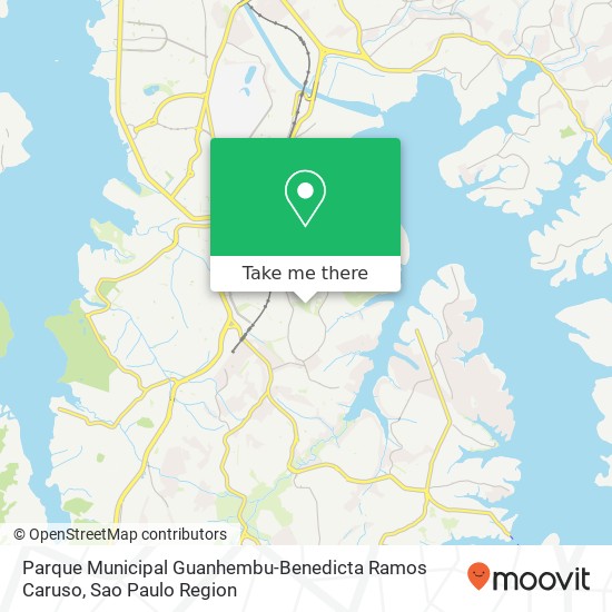 Parque Municipal Guanhembu-Benedicta Ramos Caruso map
