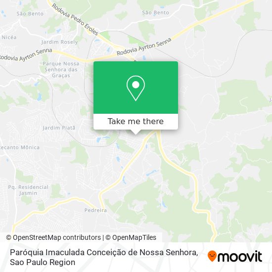 Paróquia Imaculada Conceição de Nossa Senhora map