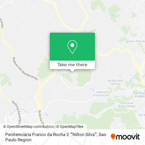 Penitenciária Franco da Rocha 2 ""Nilton Silva"" map