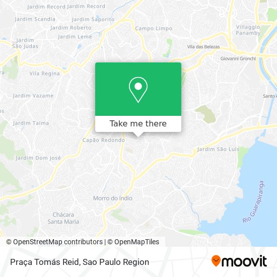 Praça Tomás Reid map