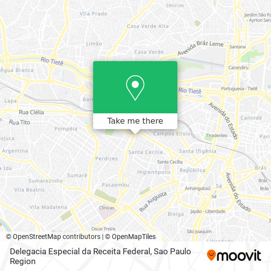 Delegacia Especial da Receita Federal map