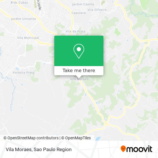 Vila Moraes map