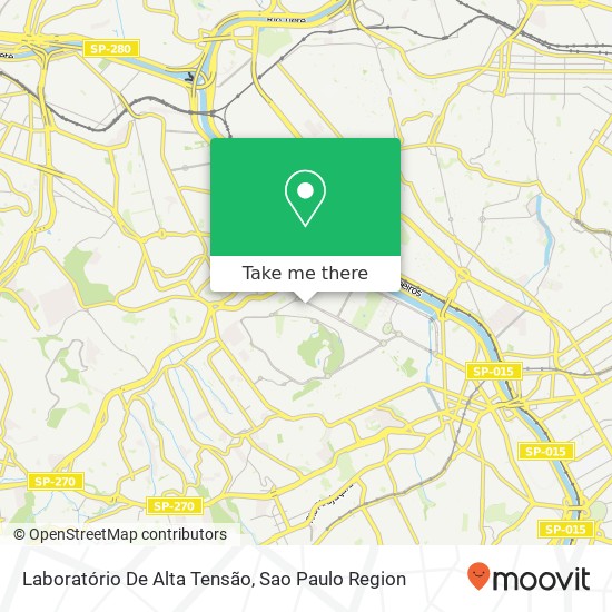 Laboratório De Alta Tensão map