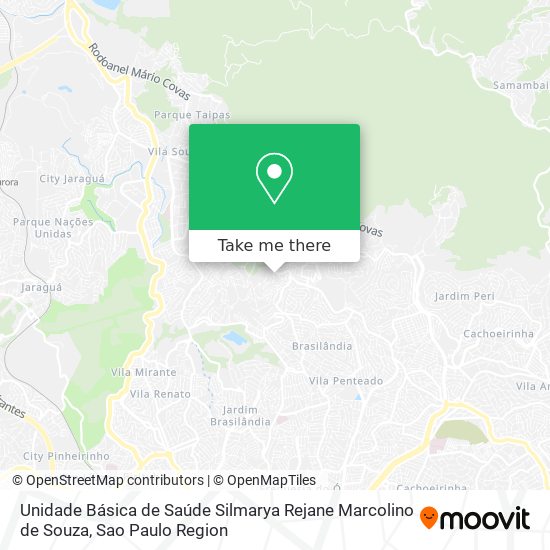 Unidade Básica de Saúde Silmarya Rejane Marcolino de Souza map