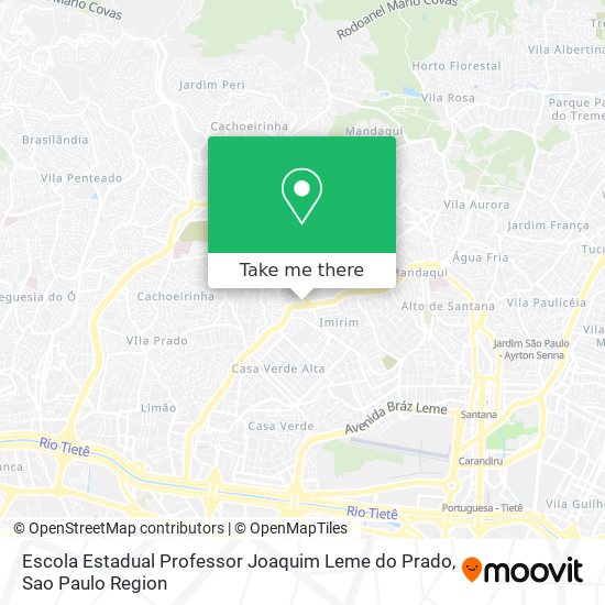 Escola Estadual Professor Joaquim Leme do Prado map