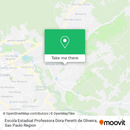 Escola Estadual Professora Dora Peretti de Oliveira map